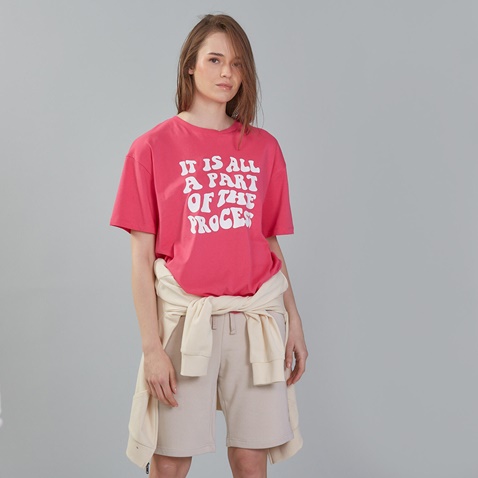 ADMIRAL-Γυναικείο t-shirt Process Admiral φούξια