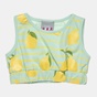 ALOUETTE-Παιδικό σετ από μπλούζα και σορτς ALOUETTE Five Stars πράσινο-κίτρινο (12 μηνών - 5 ετών)