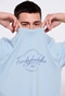 FUNKY BUDDHA-Ανδρικό t-shirt FUNKY BUDDHA γαλάζιο