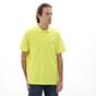 NAVY & GREEN-Ανδρική polo μπλούζα NAVY & GREEN κίτρινο lime