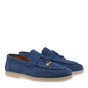 JK LONDON-Γυναικεία loafers JK LONDON S160A4101 μπλε