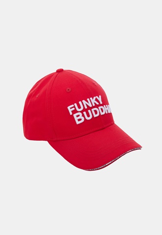 FUNKY BUDDHA-Ανδρικό καπέλο FUNKY BUDDHA κόκκινο 