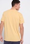 FUNKY BUDDHA-Ανδρικό t-shirt FUNKY BUDDHA κίτρινο