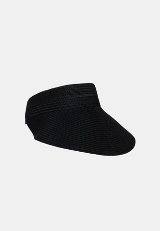 FUNKY BUDDHA-Γυναικείο καπέλο  sun visor FBL007-156-10 FUNKY BUDDHA  μαύρο 