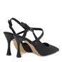 JK LONDON-Γυναικείες γόβες slingback JK LONDON S428B0305 μαύρες