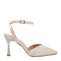 JK LONDON-Γυναικείες γόβες slingback JK LONDON S428B0295 ιβουάρ