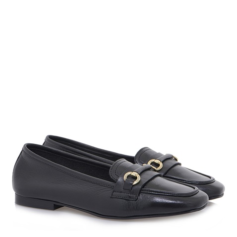 GIOVANNI MORELLI-Γυναικεία loafers GIOVANNI MORELLI S116G0341 μαύρα