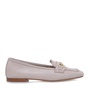 GIOVANNI MORELLI-Γυναικεία loafers GIOVANNI MORELLI S116G0341 εκρού