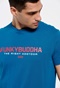 FUNKY BUDDHA-Ανδρικό t-shirt FUNKY BUDDHA μπλε