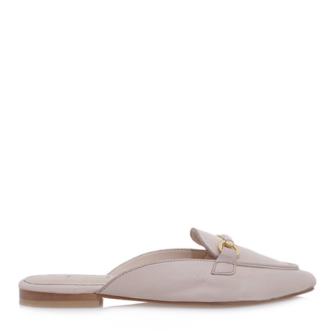 GIOVANNI MORELLI-Γυναικεία flat mules GIOVANNI MORELLI S416G6221 εκρού