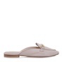 GIOVANNI MORELLI-Γυναικεία flat mules GIOVANNI MORELLI S416G6221 εκρού