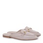 GIOVANNI MORELLI-Γυναικεία flat mules GIOVANNI MORELLI S416G6221 εκρού