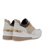 RENATO GARINI-Γυναικεία sneaker wedges RENATO GARINI S119R1923 λευκά μπεζ