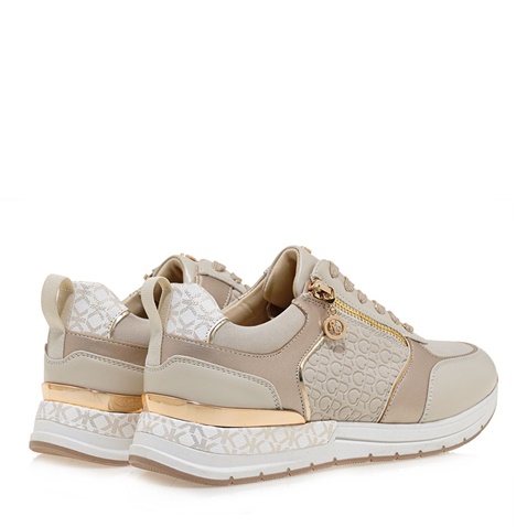 RENATO GARINI-Γυναικεία sneakers RENATO GARINI S119R5722 μπεζ