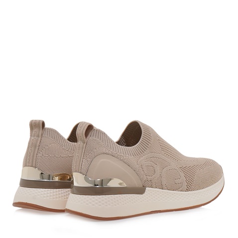 RENATO GARINI-Γυναικεία slip on sneakers RENATO GARINI S119R3412 μπεζ