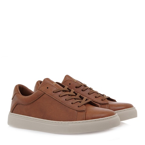 JK LONDON-Ανδρικά casual sneakers JK LONDON S592A4091 καφέ