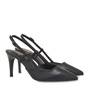 JK LONDON-Γυναικείες γόβες slingback JK LONDON S40968604 μαύρες