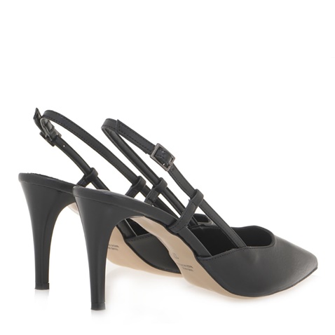 JK LONDON-Γυναικείες γόβες slingback JK LONDON S40968604 μαύρες