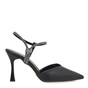 JK LONDON-Γυναικείες γόβες slingback JK LONDON S428B0345 μαύρες