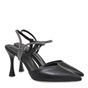 JK LONDON-Γυναικείες γόβες slingback JK LONDON S428B0345 μαύρες