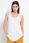 FUNKY BUDDHA-Γυναικείο tank top FUNKY BUDDHA λευκό