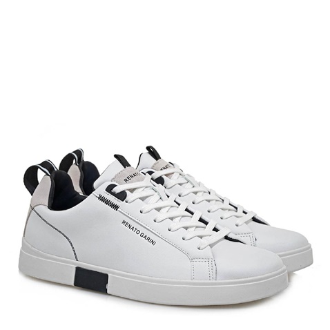 RENATO GARINI-Ανδρικά sneakers RENATO GARINI S57004561 λευκά