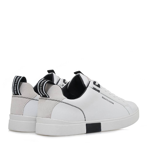 RENATO GARINI-Ανδρικά sneakers RENATO GARINI S57004561 λευκά