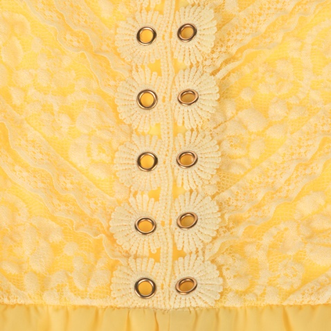 GUESS-Παιδική ολόσωμη φόρμα GUESS κίτρινη