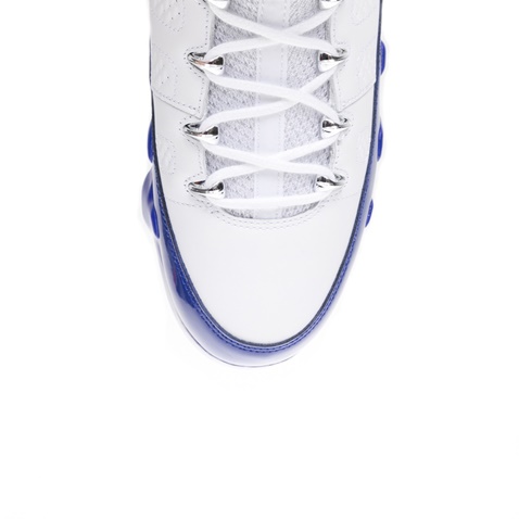 NIKE-Αντρικά παπούτσια NIKE AIR JORDAN 9 RETRO άσπρα-μπλε
